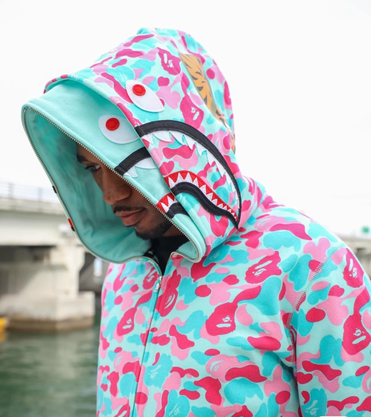 BAPE Shirt 6955# BAPE MIAMI