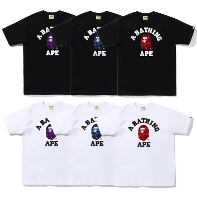 BAPE Shirt 721 BAPE Classic Camo Ape Head T-Shirt 02