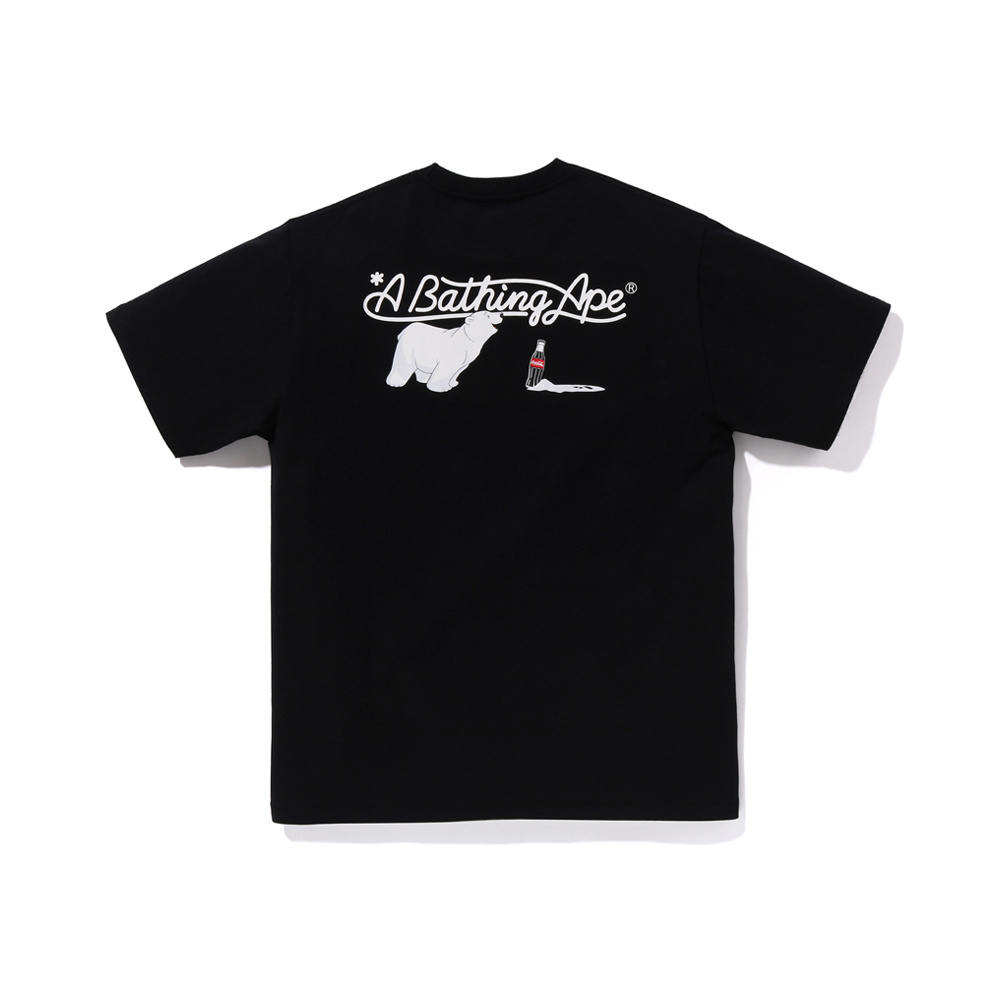 BAPE Shirt 723 BAPE x Coca-Cola Polar Bear Short Sleeve