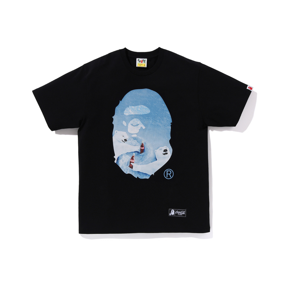 BAPE Shirt 724 BAPE x Coca-Cola Polar Bear Short Sleeve