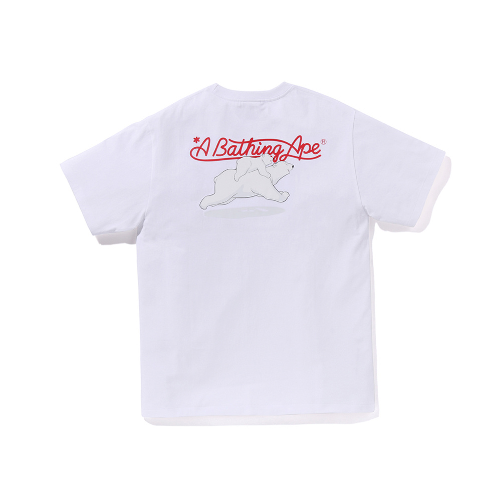 BAPE Shirt 724 BAPE x Coca-Cola Polar Bear Short Sleeve