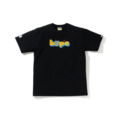 BAPE Shirt 743 BAPE x Bearbrick Collaboration Camo Cartoon T-Shirt 01
