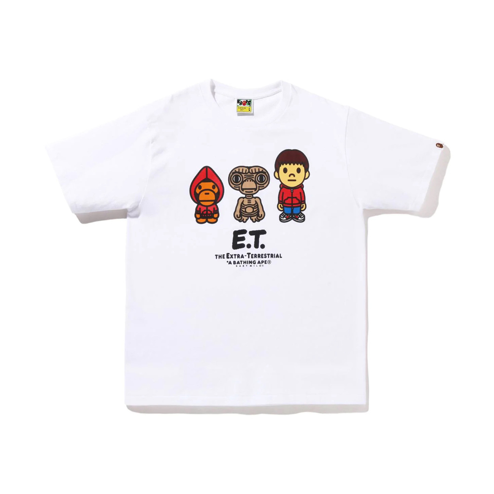 BAPE Shirt 755 BAPE x E.T. Alien Print T-Shirt