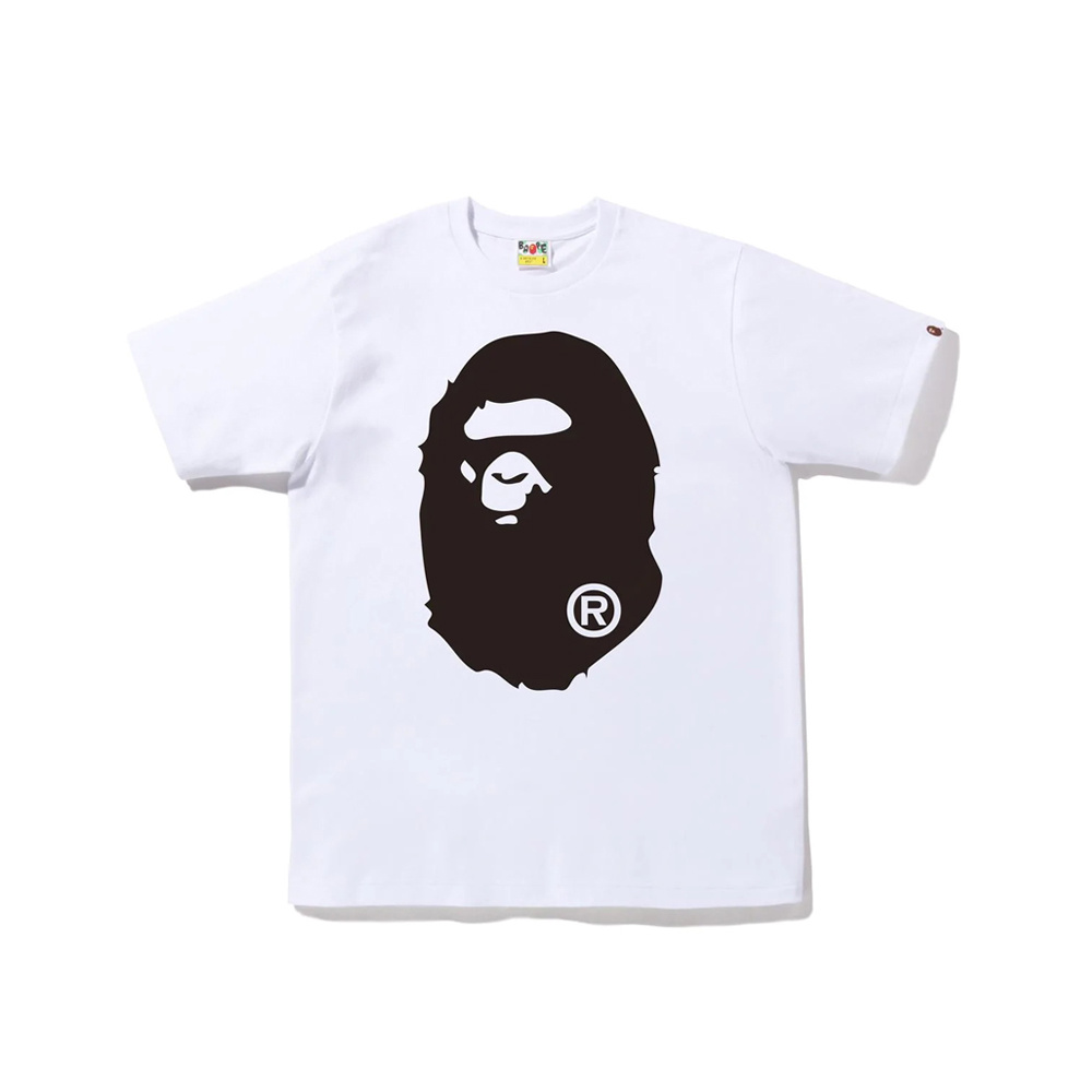 BAPE Shirt 757 BAPE Classic Front &amp; Back Ape Head Print T-Shirt