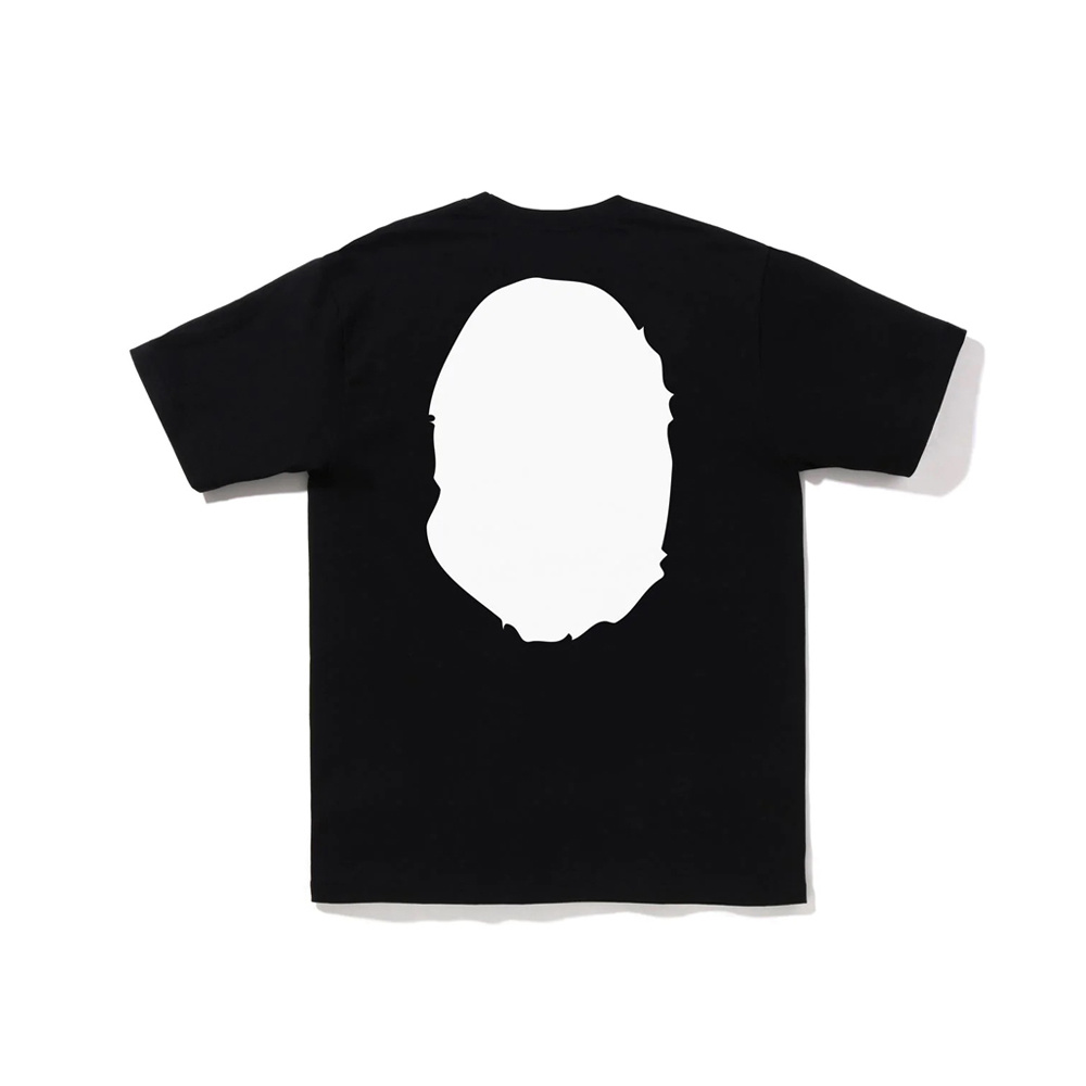 BAPE Shirt 757 BAPE Classic Front &amp; Back Ape Head Print T-Shirt