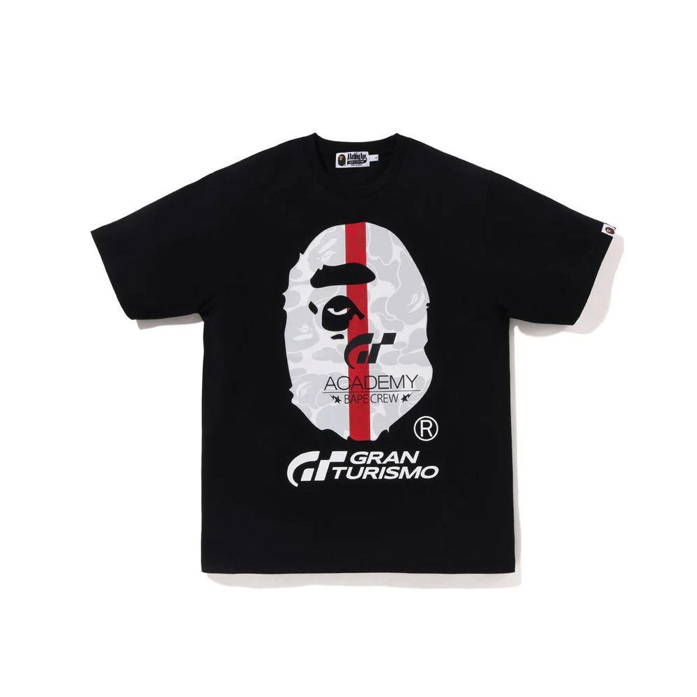 BAPE Shirt 784 BAPE x GT Racing Ape Short Sleeve T-Shirt