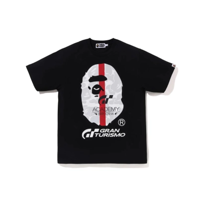 BAPE Shirt 784 BAPE x GT Racing Ape Short Sleeve T-Shirt 02