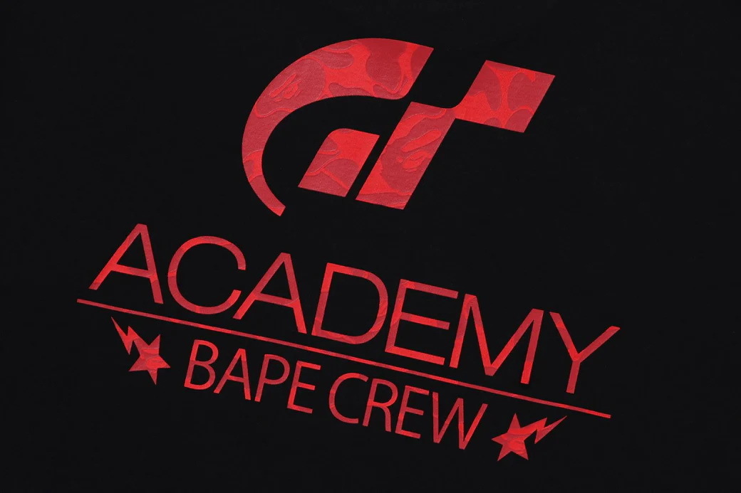 BAPE Shirt 784 BAPE x GT Racing Ape Short Sleeve T-Shirt