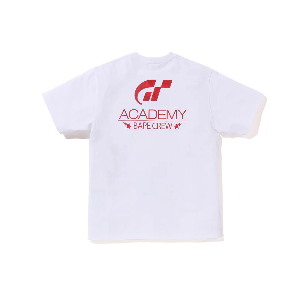 BAPE Shirt 784 BAPE x GT Racing Ape Short Sleeve T-Shirt