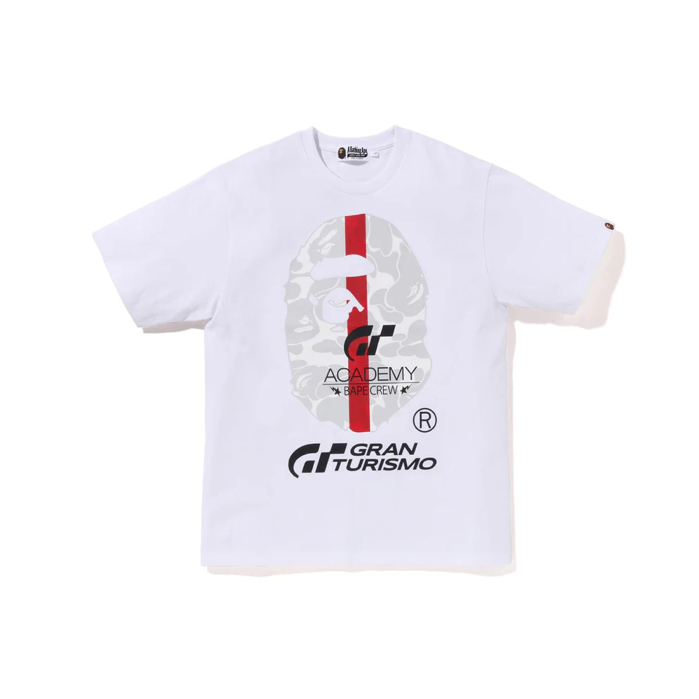 BAPE Shirt 784 BAPE x GT Racing Ape Short Sleeve T-Shirt