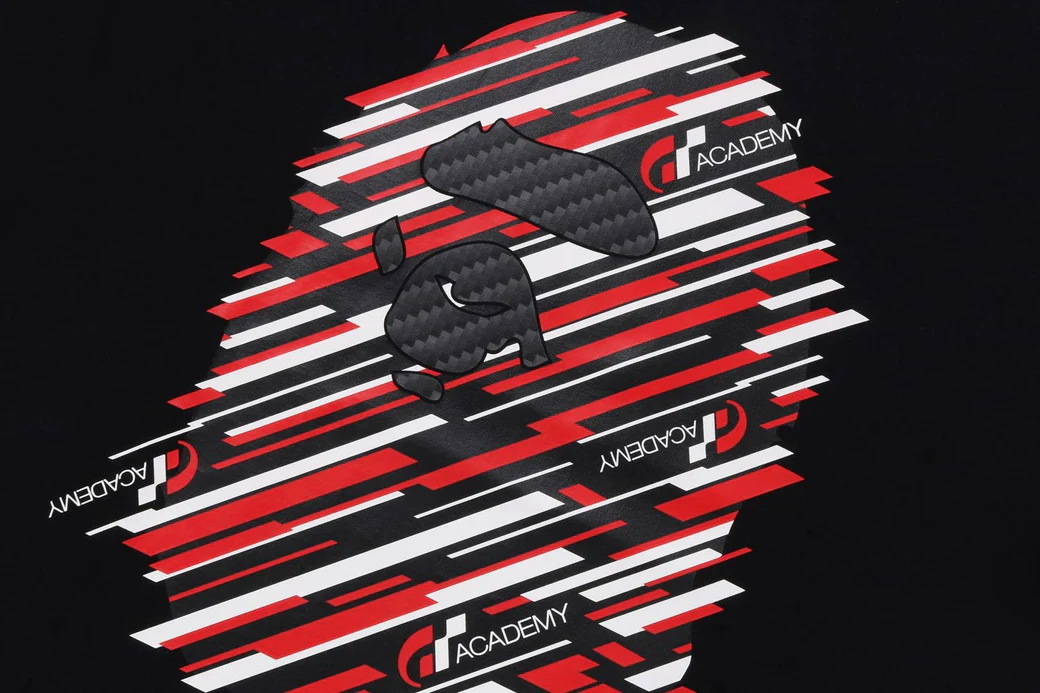 BAPE Shirt 785 BAPE x GT Racing Ape Short Sleeve T-Shirt