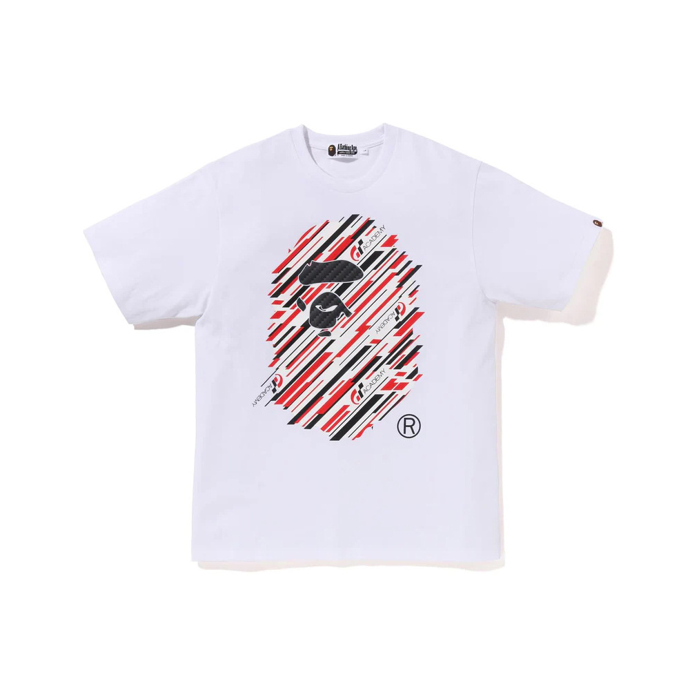 BAPE Shirt 785 BAPE x GT Racing Ape Short Sleeve T-Shirt