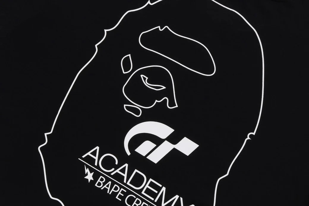BAPE Shirt 786 BAPE x GT Racing Ape Short Sleeve T-Shirt