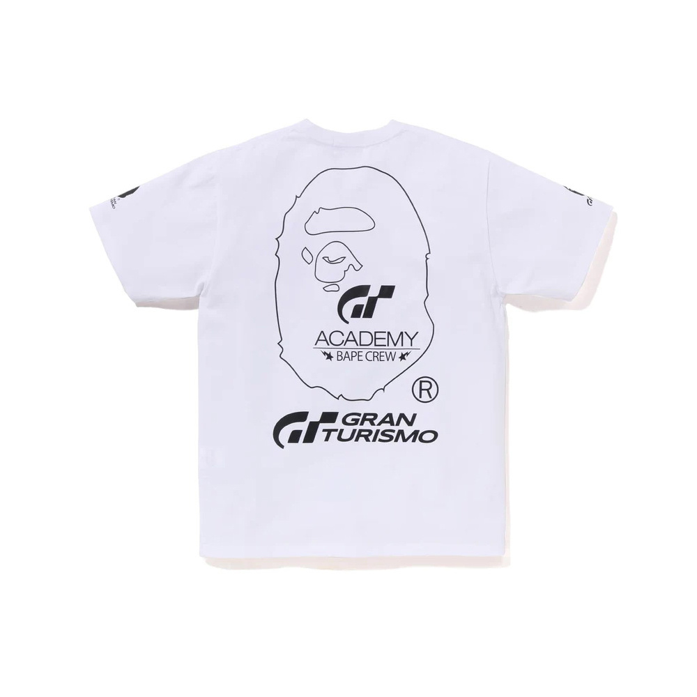 BAPE Shirt 786 BAPE x GT Racing Ape Short Sleeve T-Shirt