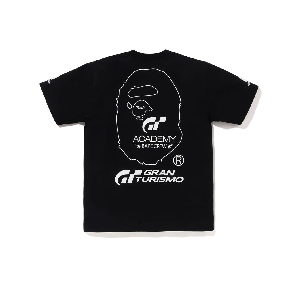 BAPE Shirt 786 BAPE x GT Racing Ape Short Sleeve T-Shirt