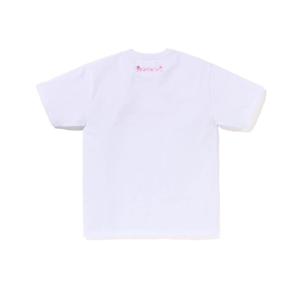 BAPE Shirt 787 BAPE Sakura Ape Head High-Density Embroidery T-Shirt