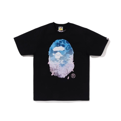 BAPE Shirt 799 BAPE Ape Head Sakura 02