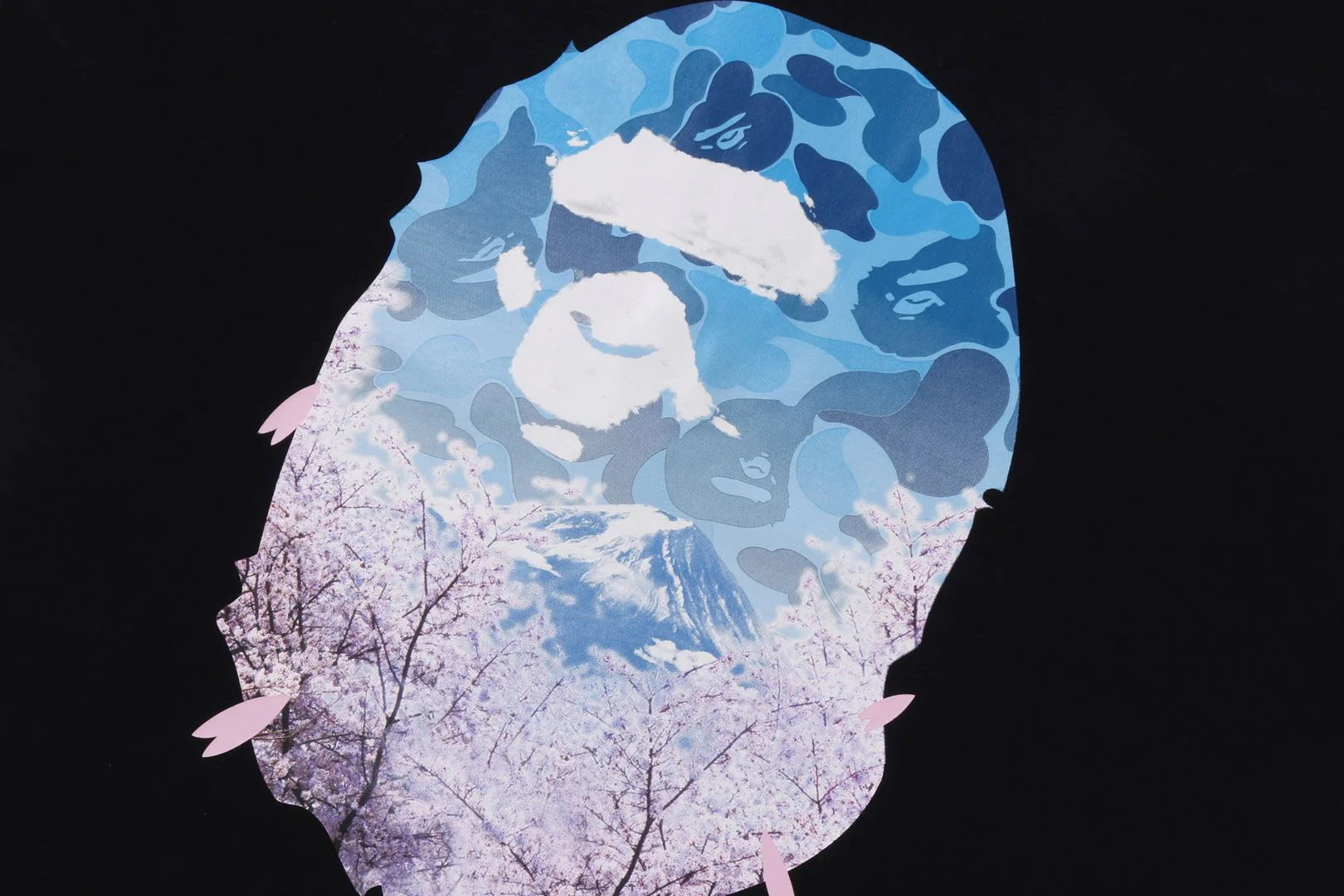 BAPE Shirt 799 BAPE Ape Head Sakura