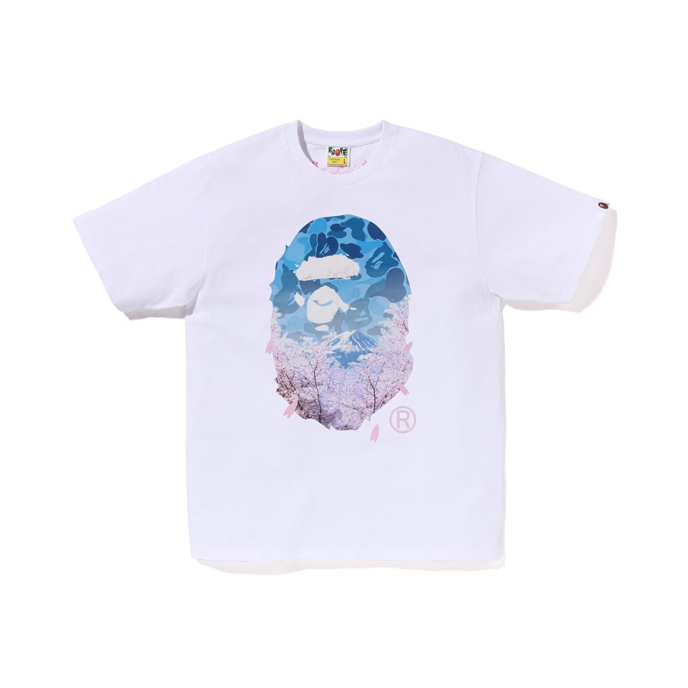 BAPE Shirt 799 BAPE Ape Head Sakura