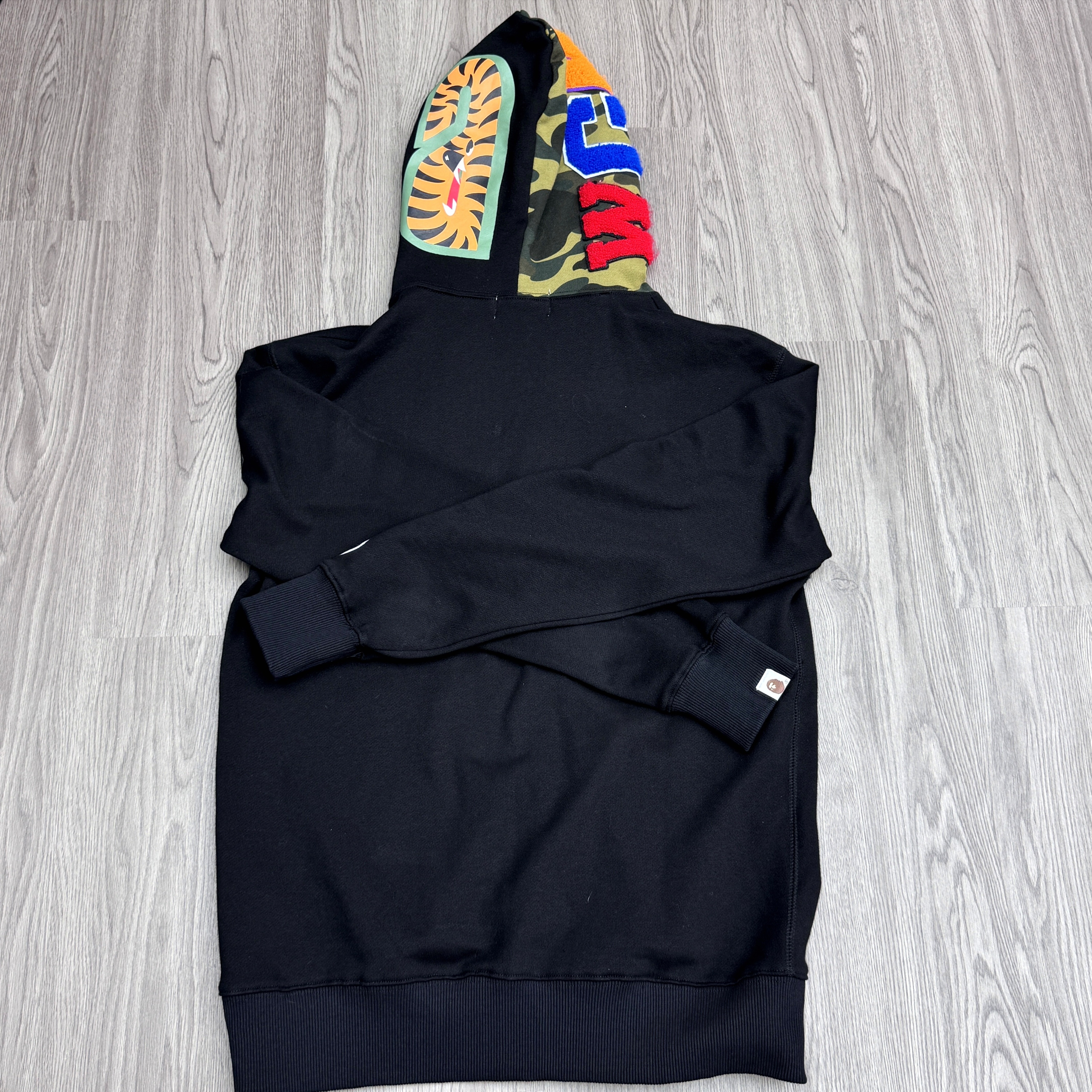 BAPE Shirt 803 Black Single Hood