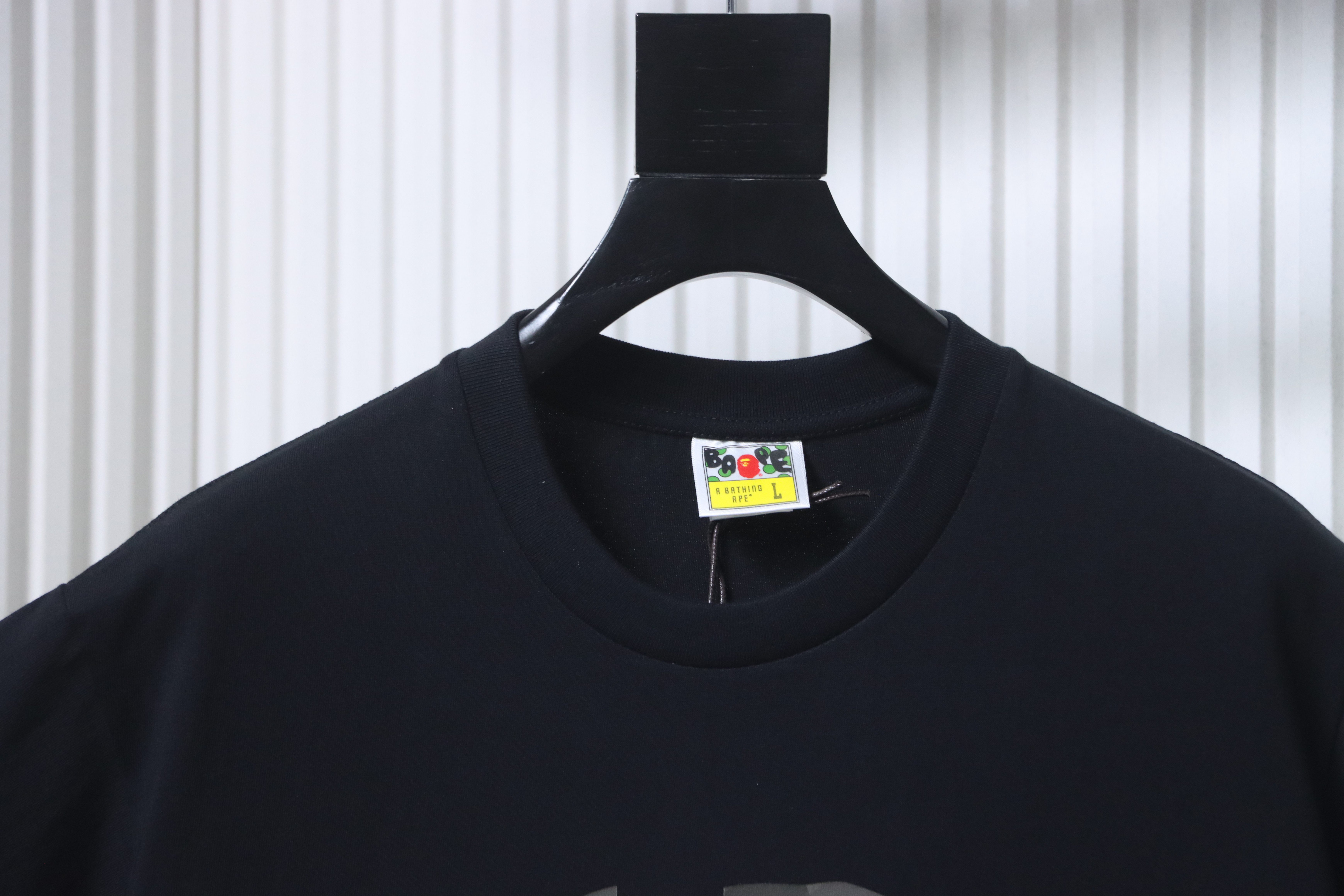 BAPE Shirt BAPE 26SS Stripe Color Block Camo Ape Head Print Short Sleeve T-Shirt #2