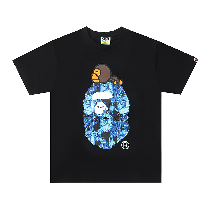 BAPE Shirt BP149 Flame Monkey