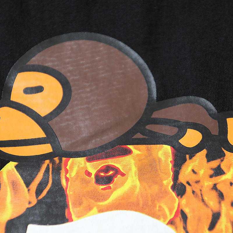 BAPE Shirt BP149 Flame Monkey