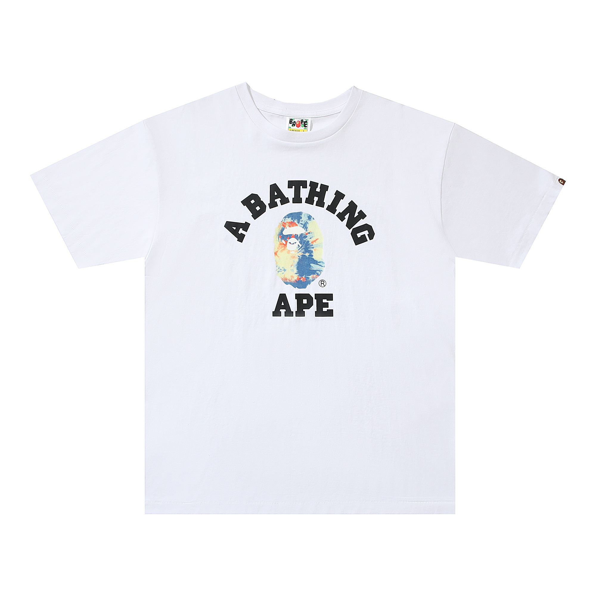 BAPE Shirt D003 BAPE Mini Iridescent Ape Head Short Sleeve T-Shirt