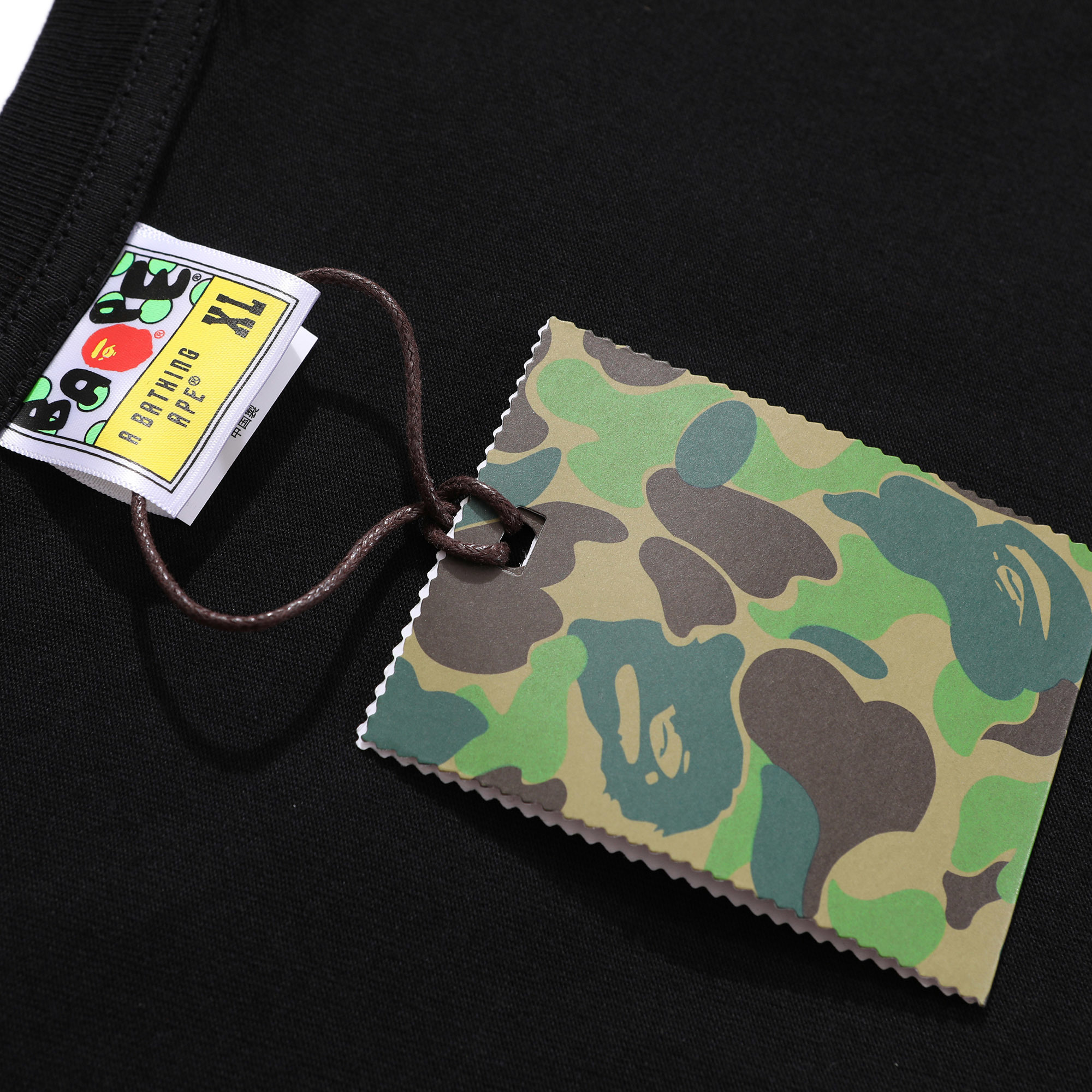 BAPE Shirt D003 BAPE Mini Iridescent Ape Head Short Sleeve T-Shirt