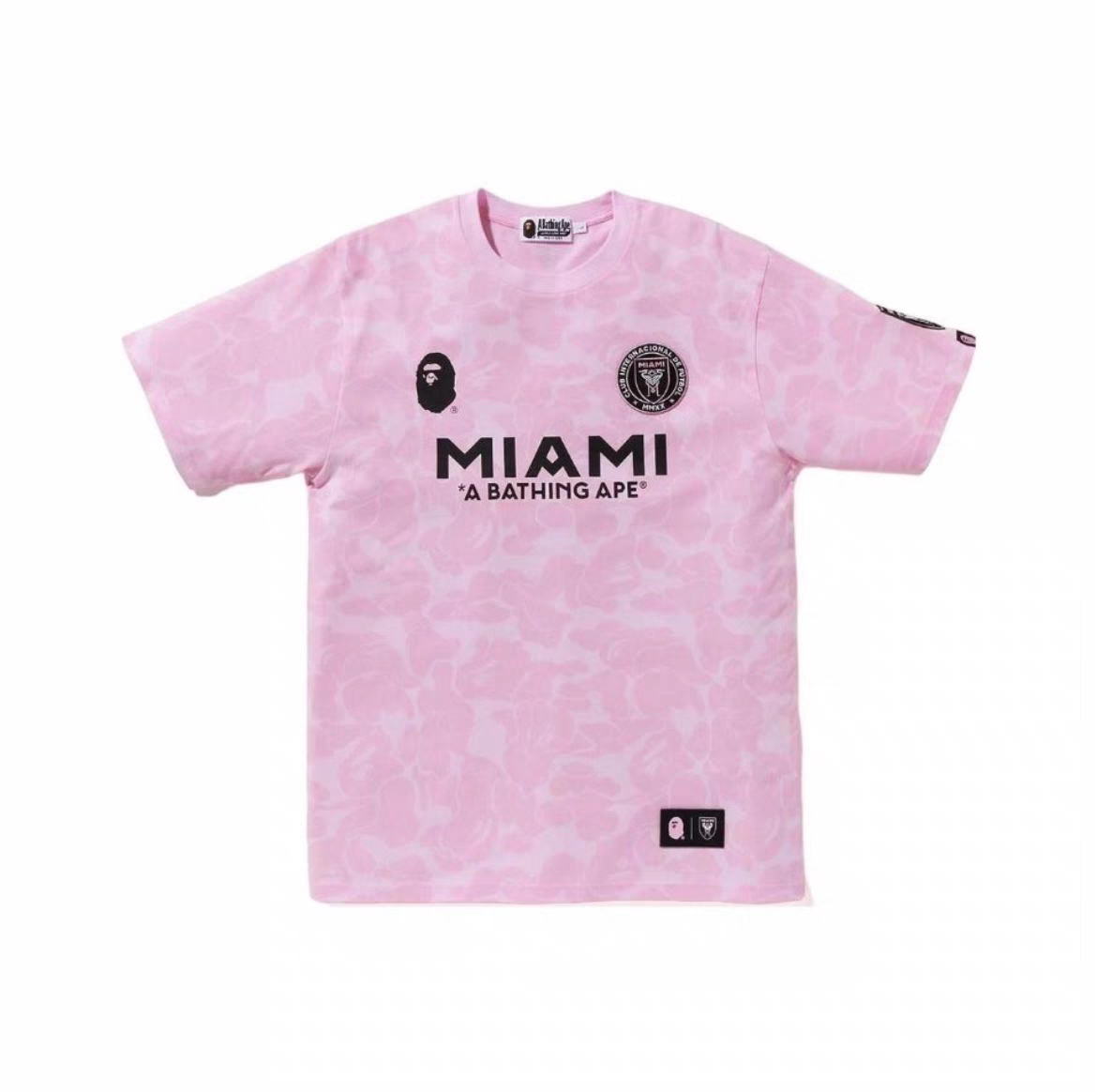 BAPE Shirt P450 Miami Set (Black, Pink, White)