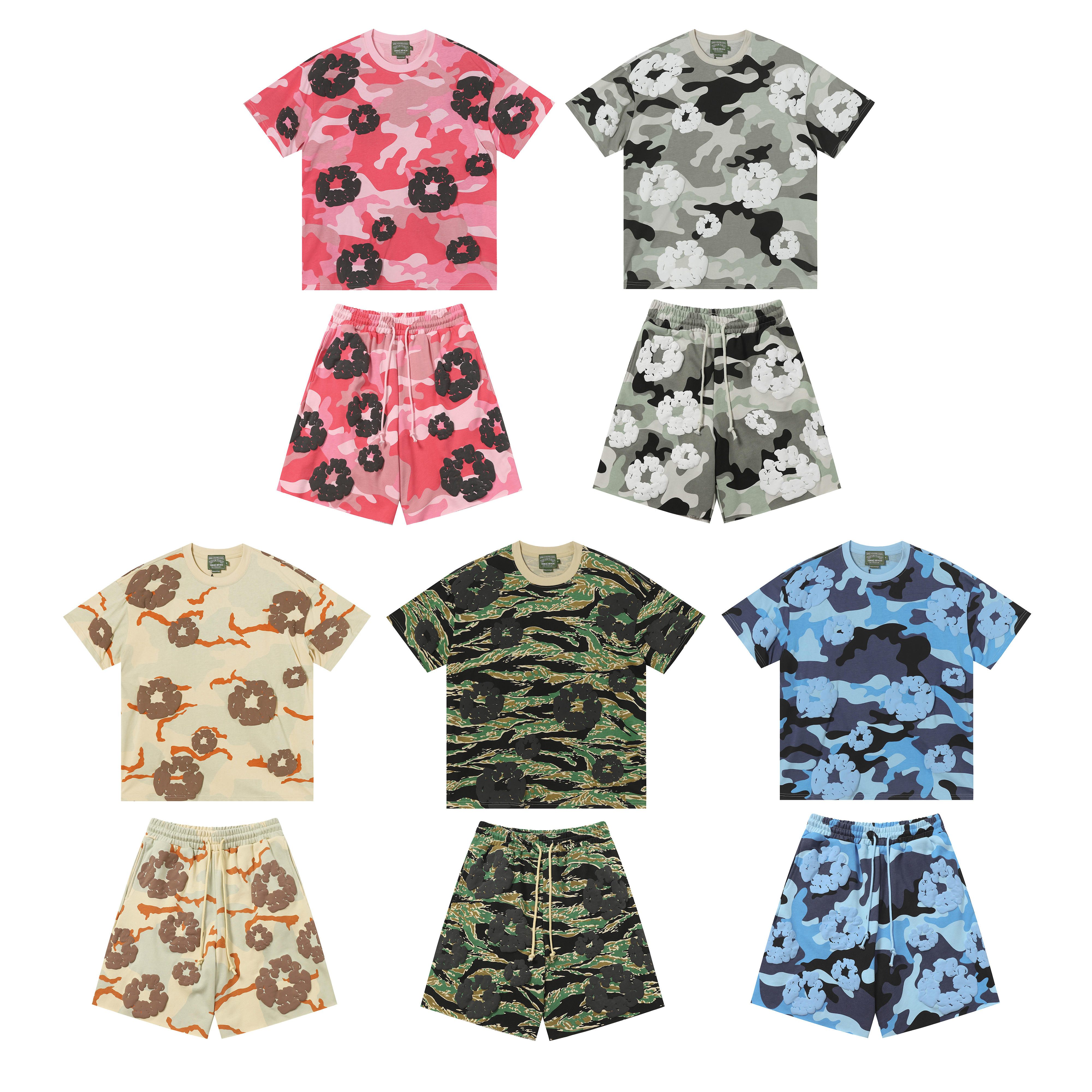 Denim Tears Cotton Flower 291 Tee Set 4