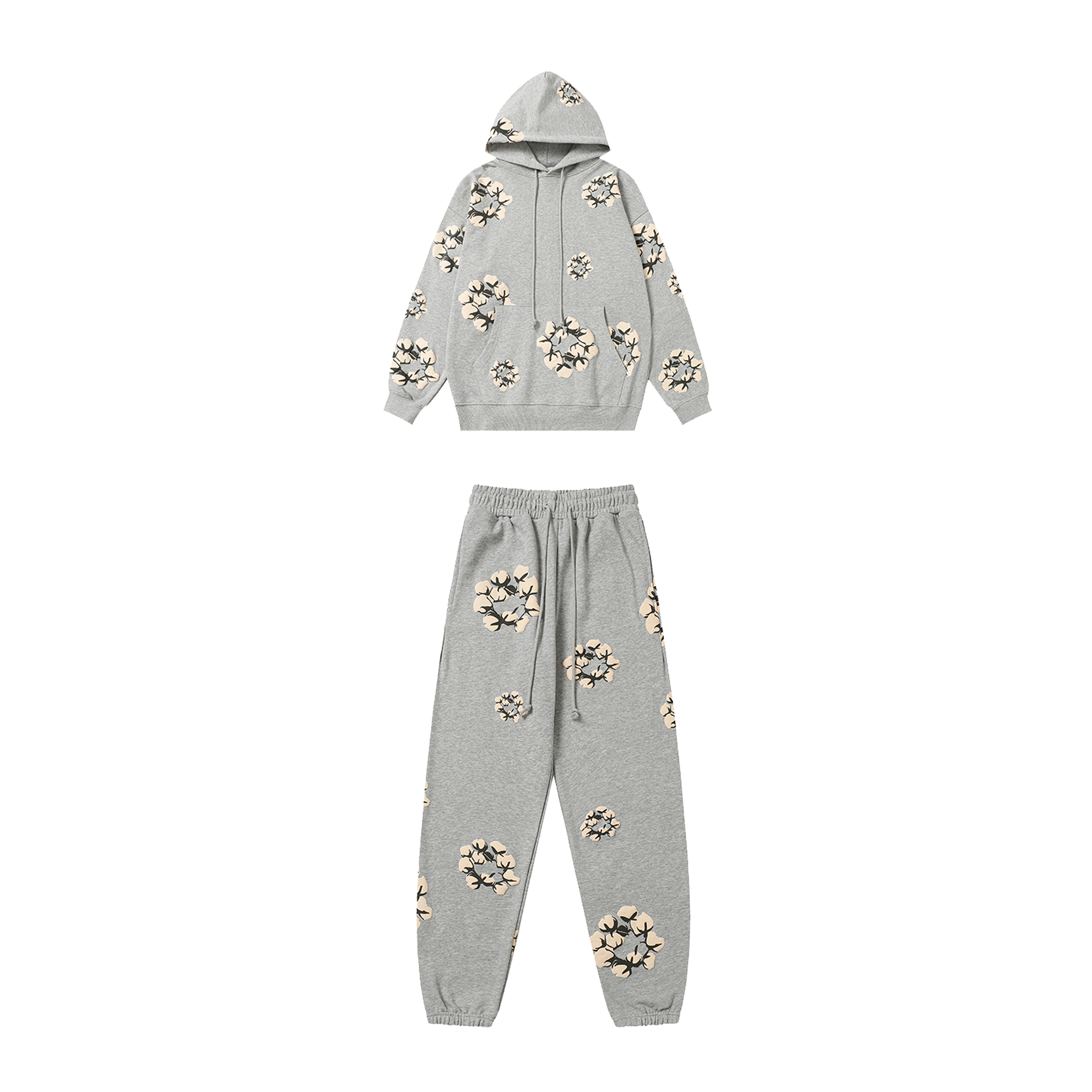 Denim Tears Cotton Flower Casual Jacket 3