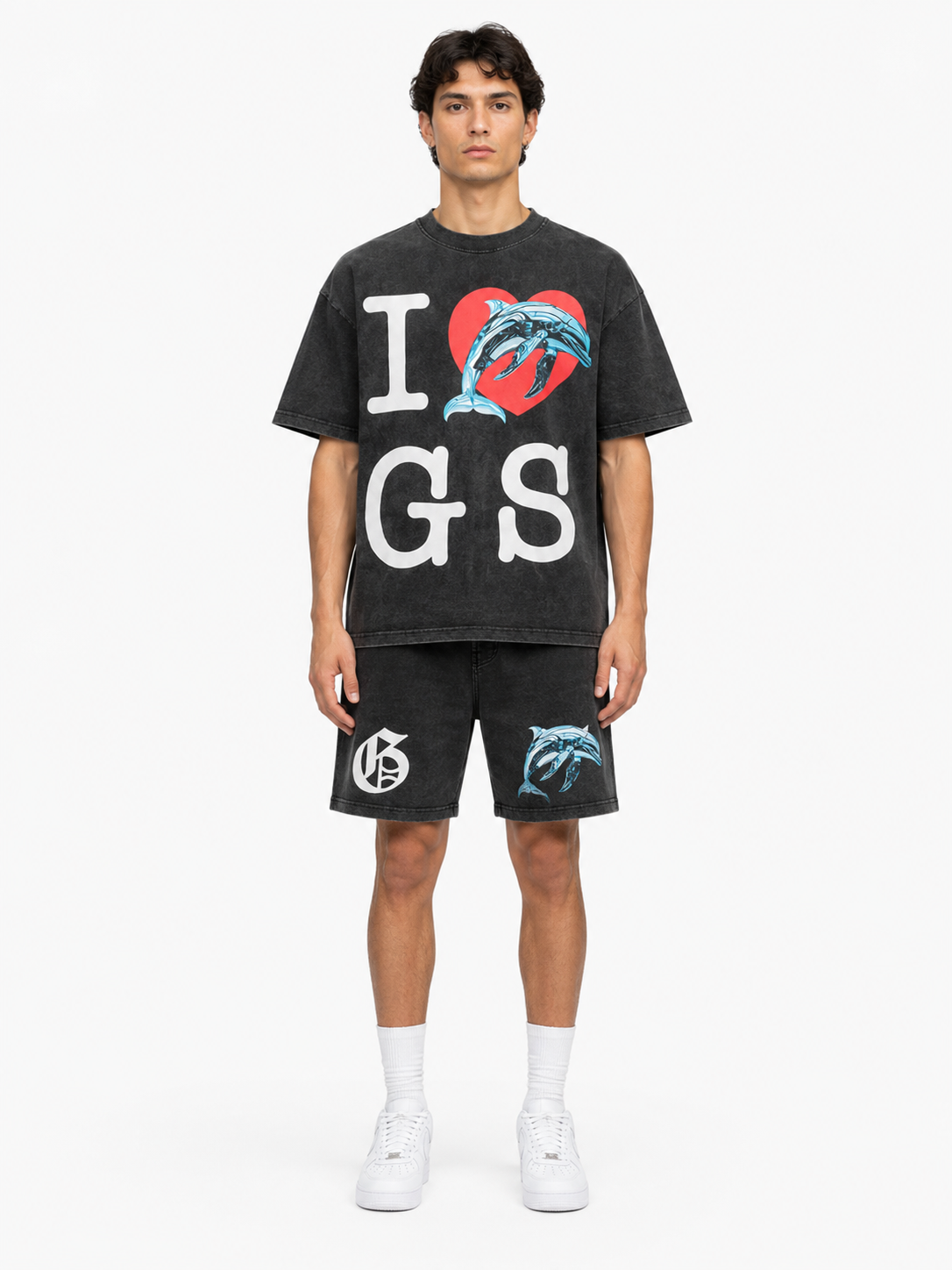 Godspeed Miami Dolphin T-Shirt Black 1112#