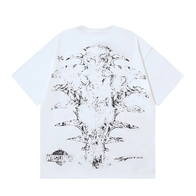 Hellstar Vintage 9Grid Mask Short Sleeve Tee 02