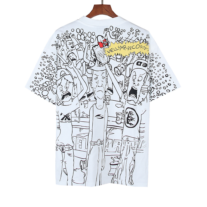 Hellstar Monster Records Short Sleeve T-shirt