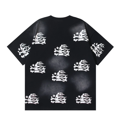 Hellstar Flame Skull All-Over Short Sleeve 02