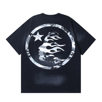 Hellstar Camo Bar Short Sleeve Tee 02