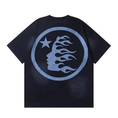 Hellstar Speed Flame Short Sleeve T-shirt 02