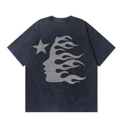Hellstar Vintage Washed Hip-hop T-shirt 02