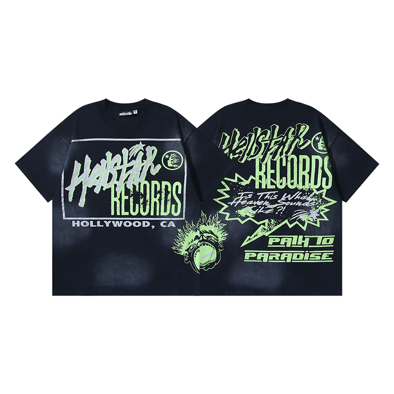 Hellstar Hollywood Label Short Sleeve T-shirt
