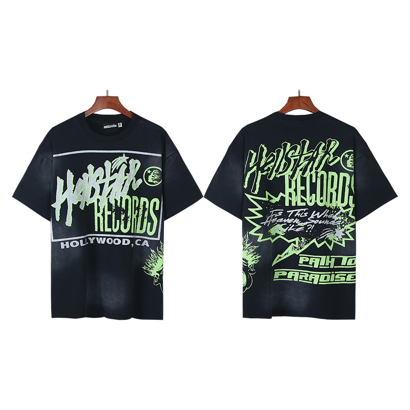 Hellstar Hollywood Label Short Sleeve T-shirt