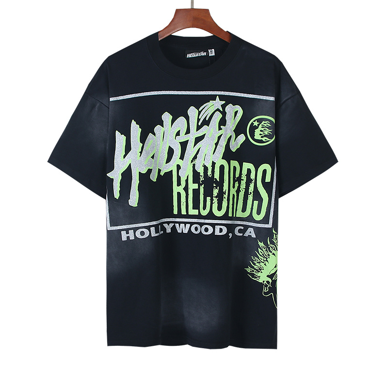 Hellstar Hollywood Label Short Sleeve T-shirt