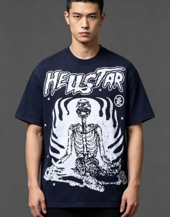 Hellstar  Health Style Skull Character Short Sleeve