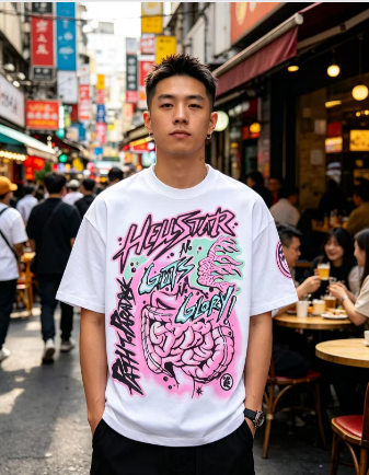 Hellstar h110 Health Style Graffiti Short Sleeve