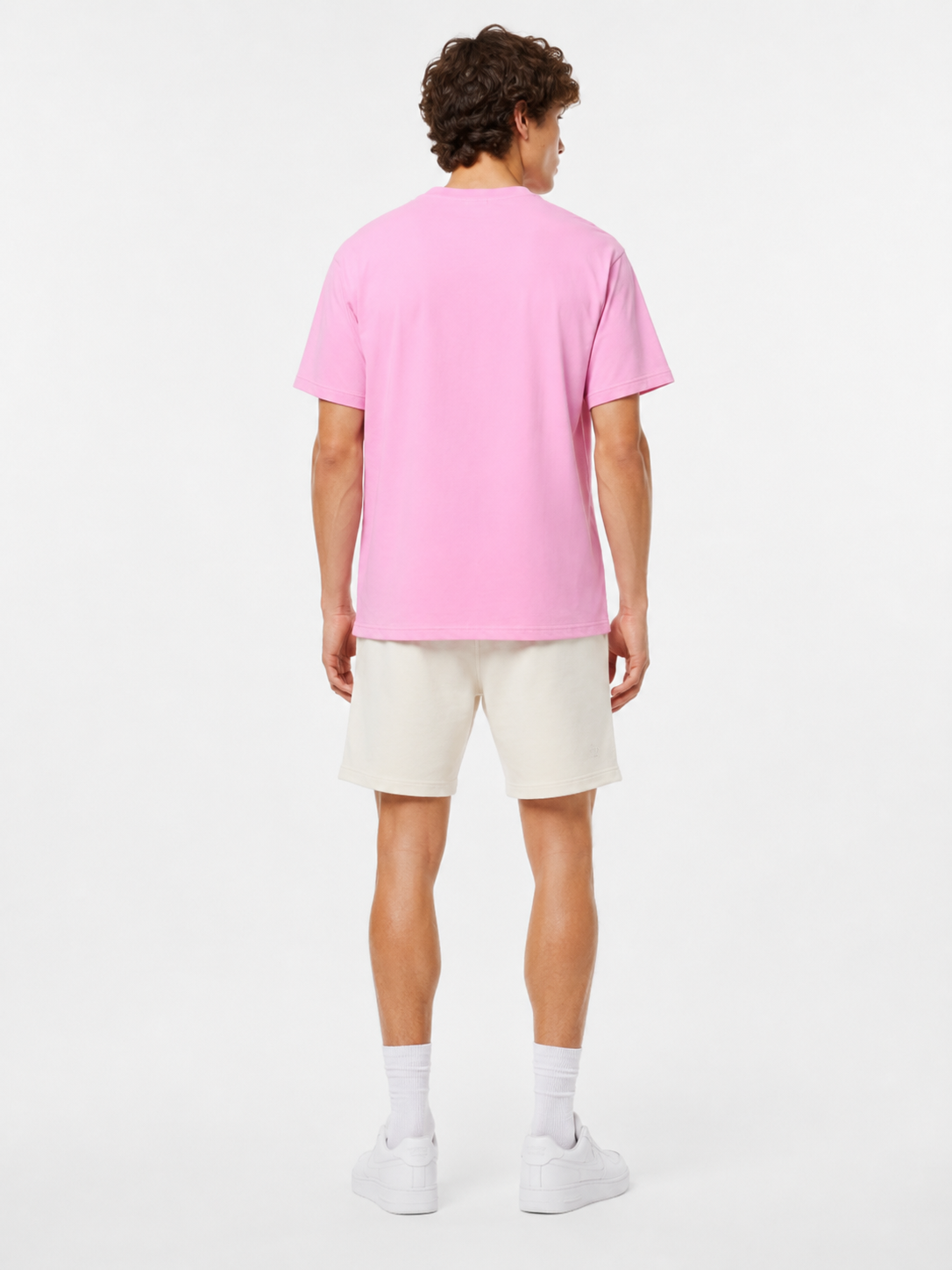 Loewe Porcelain Cat Short Sleeve Tee Pink Cat Embroidery