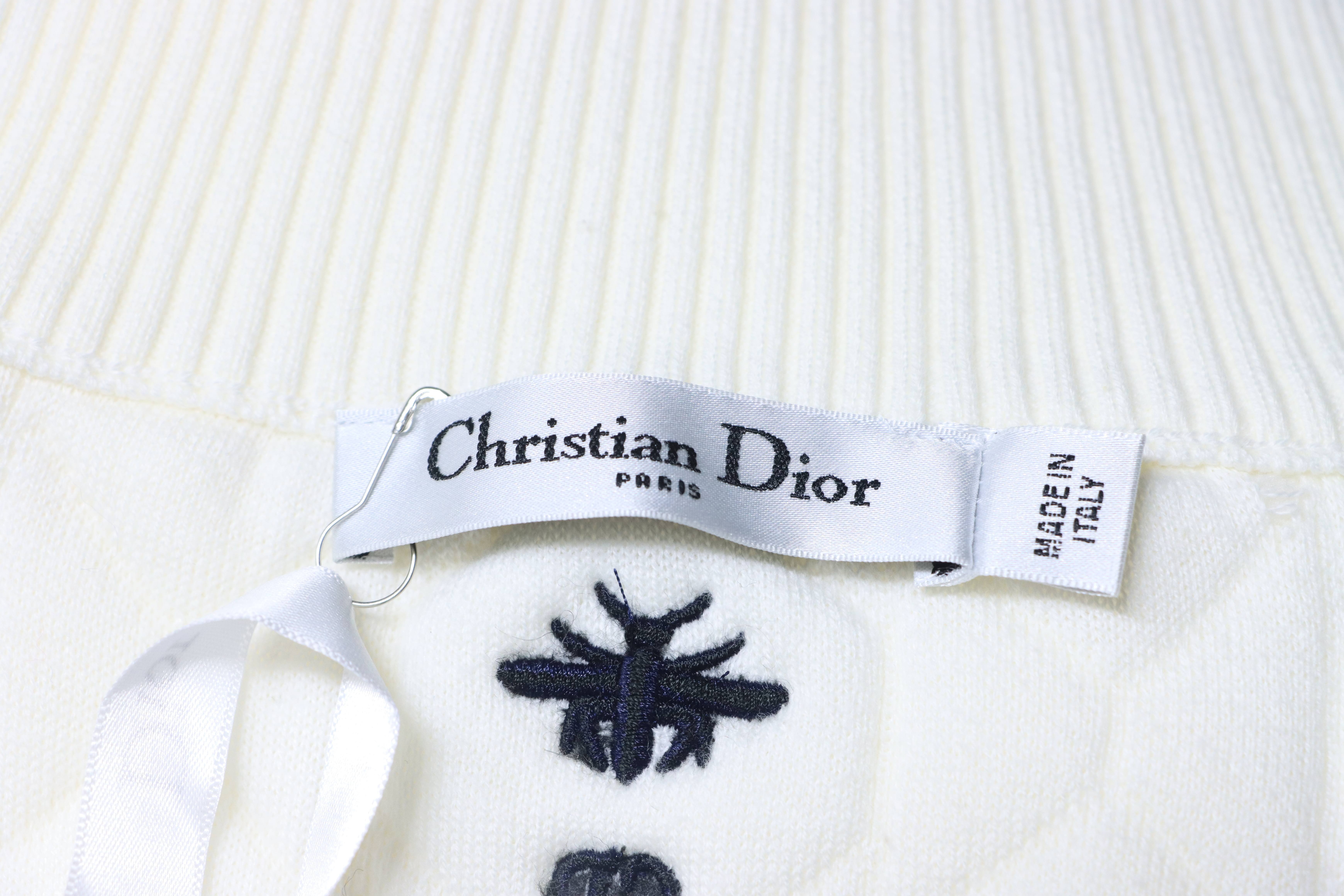 Christian Dior Diamond Quilted Silk Wool Jacket