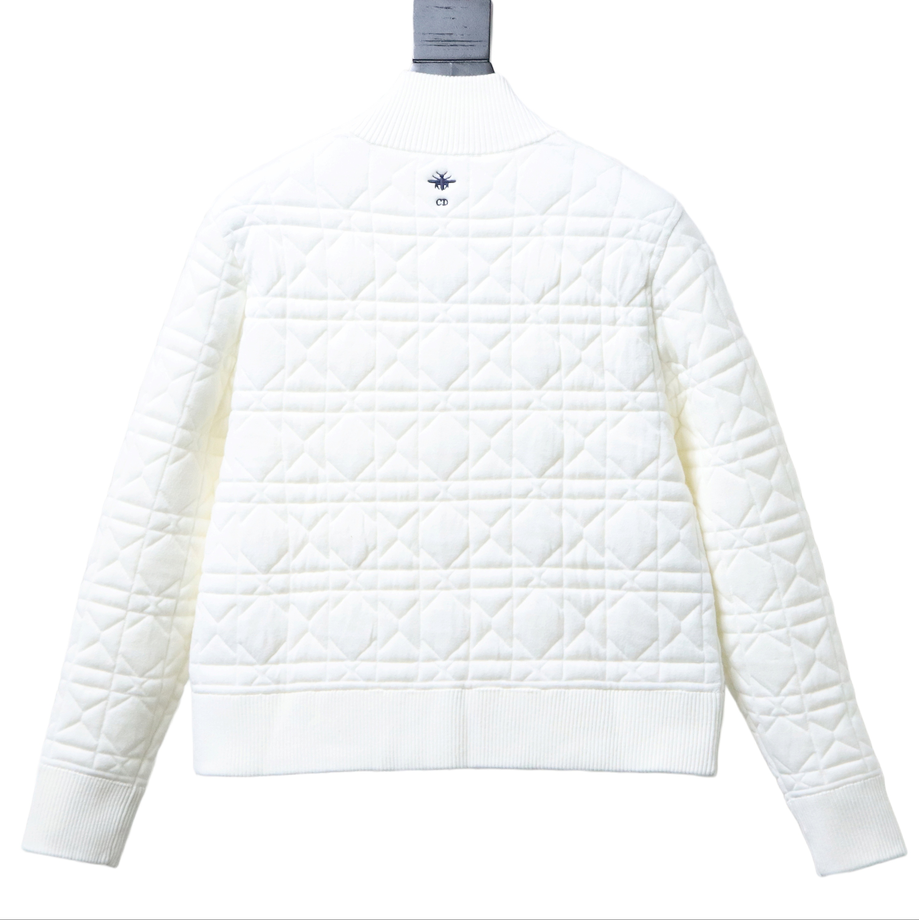 Christian Dior Diamond Quilted Silk Wool Jacket