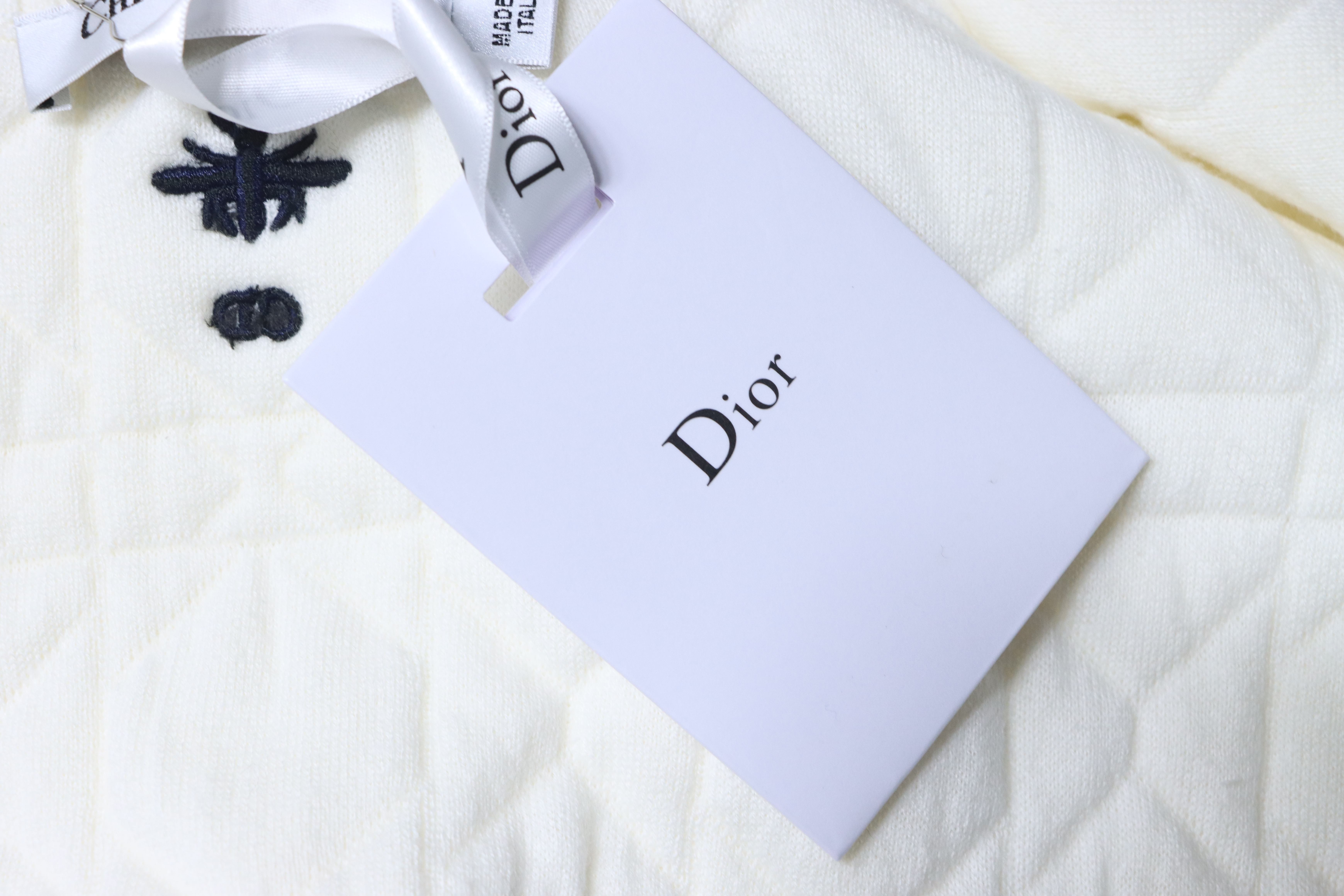 Christian Dior Diamond Quilted Silk Wool Jacket