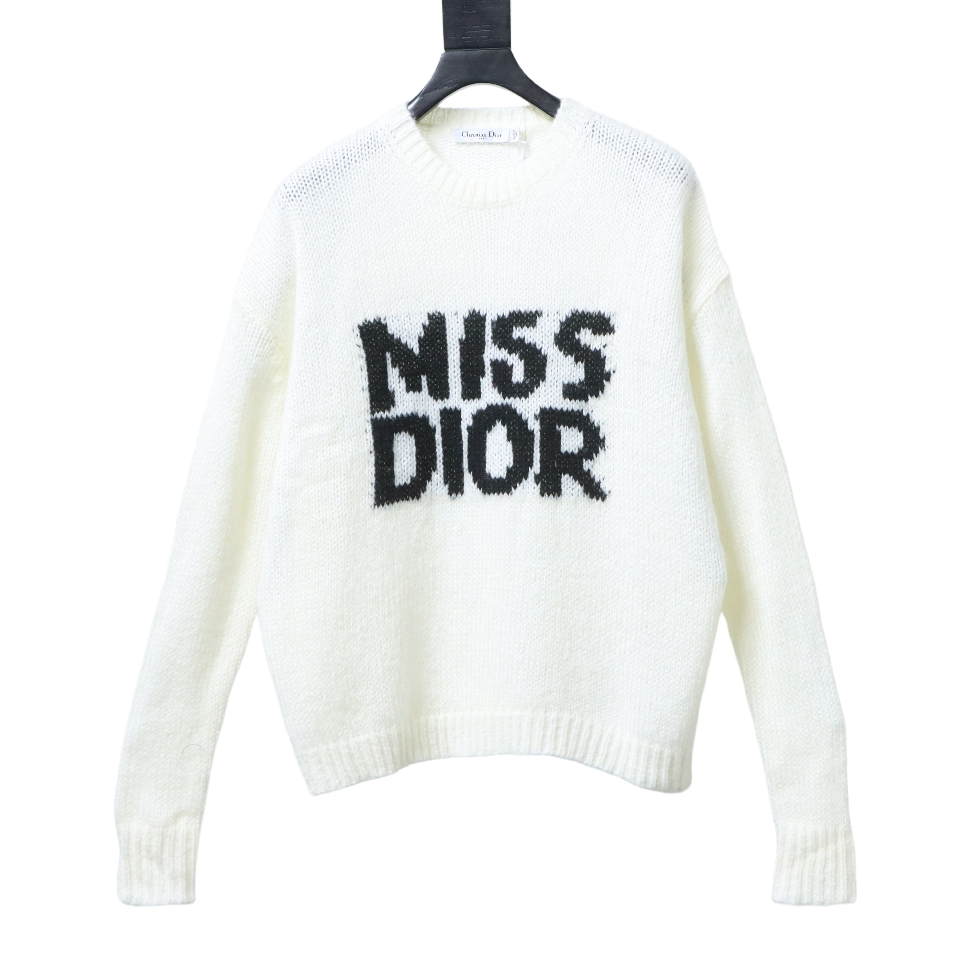 Christian Dior Miss Dior Relaxed Knit Long Sleeve Sweater