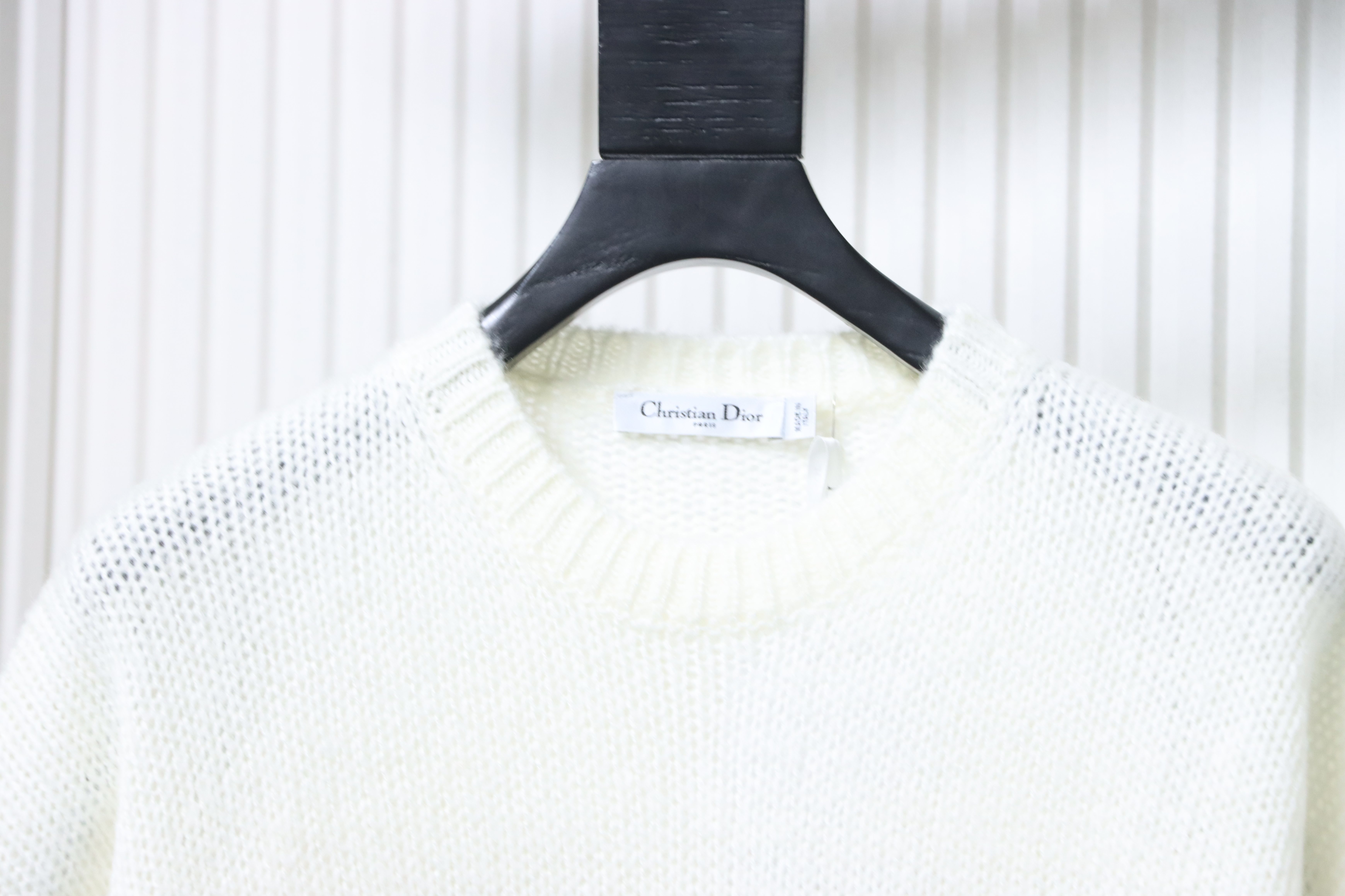 Christian Dior Miss Dior Relaxed Knit Long Sleeve Sweater